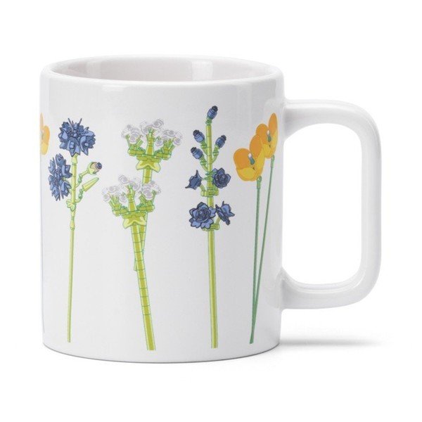 Balta keramikas bērnu krūze 300 ml Meadow Flowers – LEGO®
