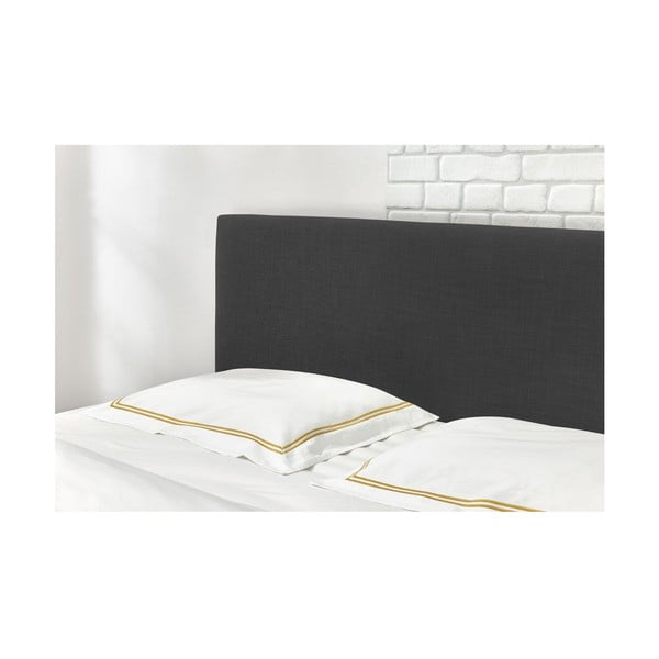 Tumši pelēka/dabīga toņa divvietīga gulta ar redelēm 160x200 cm Noa – Bobochic Paris-image-4