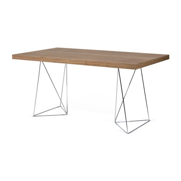 Brūns pusdienu galds TemaHome Multi, garums 160 cm-image-2