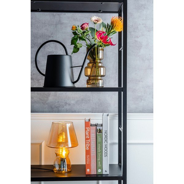 Brūna stikla vāze PT LIVING Courtly, augstums 25 cm-image-1
