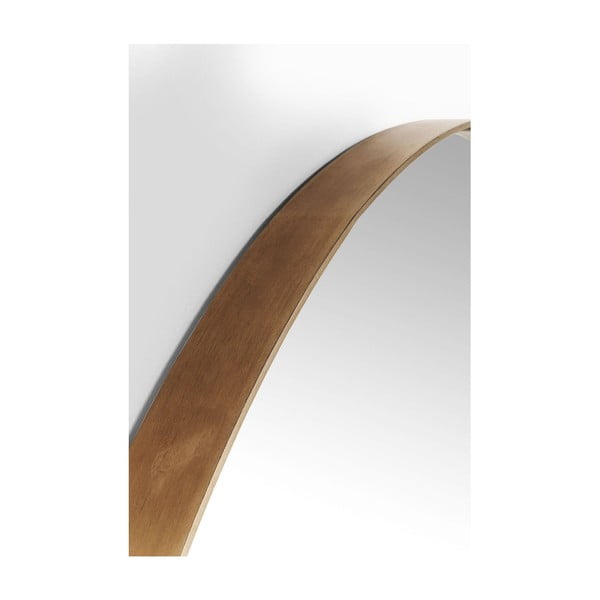 Kare Design Apaļš izliekts spogulis ar vara krāsas rāmi, ⌀ 100 cm-image-3