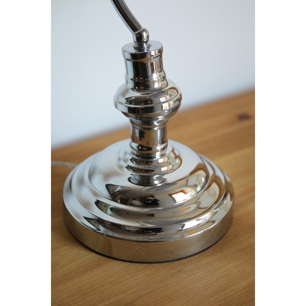 Sudraba krāsas galda lampa (augstums 22,5 cm) Bankers – Markslöjd-image-3