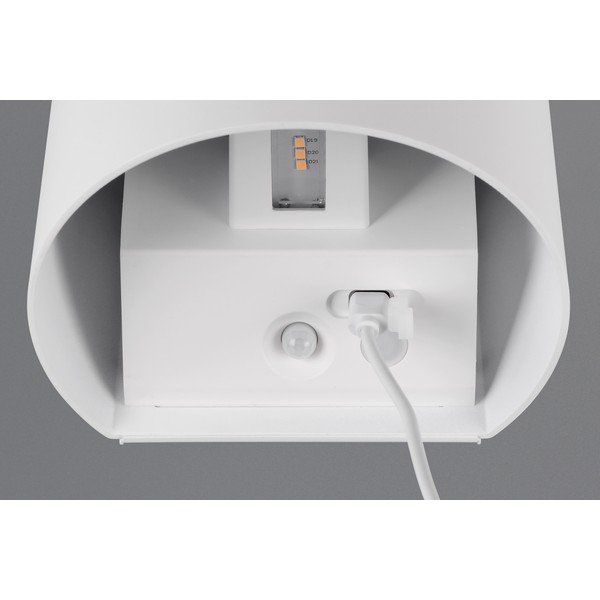 LED sienas āra gaismeklis ar kustības sensoru ar USB (augstums 10 cm) Genie – Reality-image-3