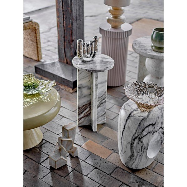 Marmora apaļš sānu galdiņš ø 30 cm Jasmia – Bloomingville-image-2