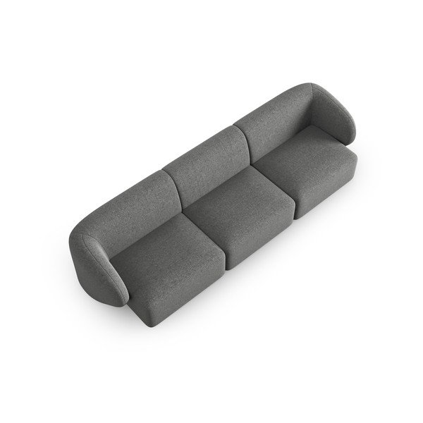 Tumši pelēks dīvāns 259 cm Shane – Micadoni Home-image-3