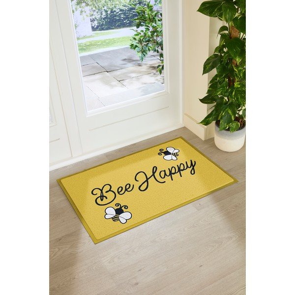 Kājslauķis no PVC 60x90 cm Bee Happy – Artsy Doormats-image-2