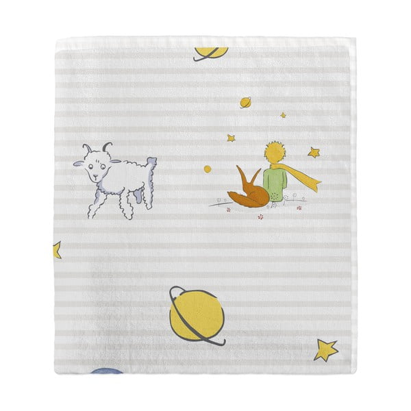 Balts bērnu dvielis 70x150 cm Son monde – Mr. Fox-image-3