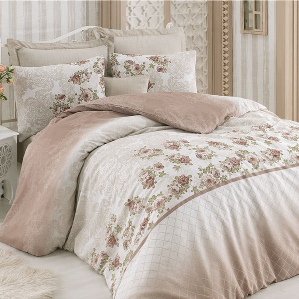 Divguļamā gultasveļa ar palagu un spilvendrānām Lustro, 200 x 220 cm