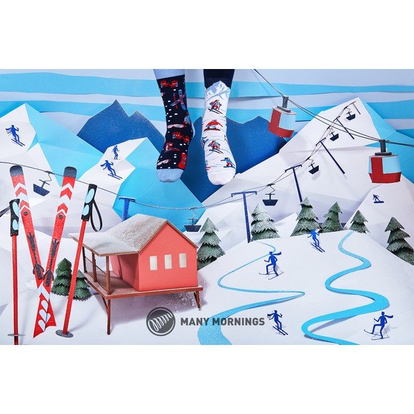 Zeķes Many Mornings Alpine Sky, izmērs 43-46-image-1