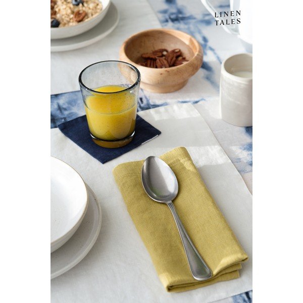 Balts lina paliktnis Linen Tales, 35 x 45 cm-image-3