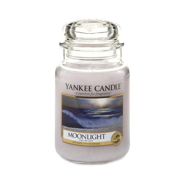 Aromatizēta svece Yankee Candle Moonlight, degšanas laiks 110 - 150 stundas