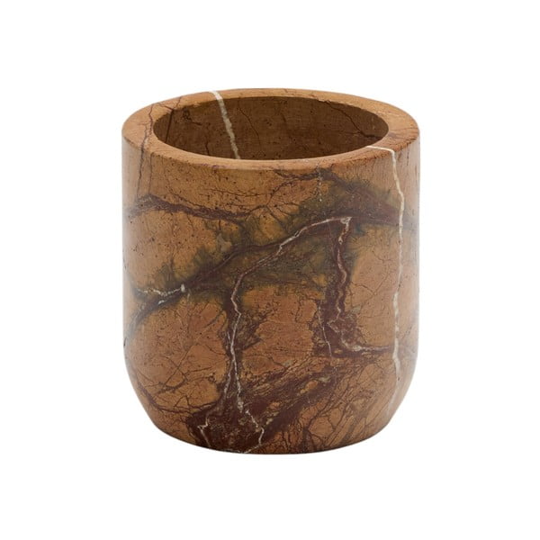 Dabīga toņa marmora trauks zobu birstei Spalsh – Kave Home