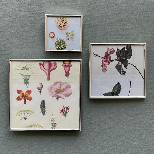 Sudraba krāsas metāla stāvošs/piekarināms foto rāmis 16x16 cm Sweet Memory – Zilverstad-image-3