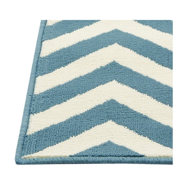 Gaiši zils āra paklājs Floorita Waves, 133 x 190 cm-image-4