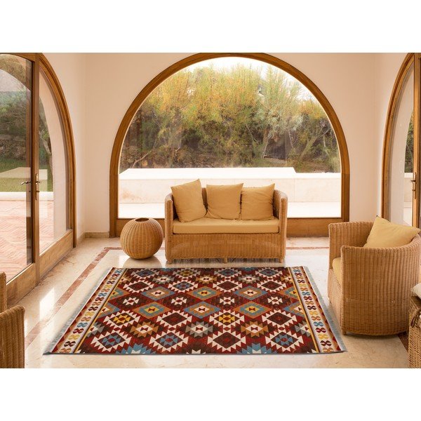 Sarkanais paklājs Universal Caucas Ethnic, 80 x 150 cm-image-1