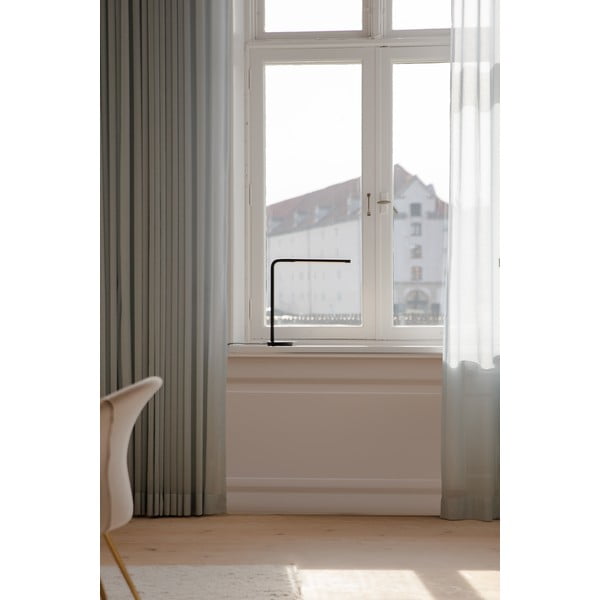 Melna metāla LED galda lampa ar regulējamu spilgtumu (augstums 46 cm) Omni Table – UMAGE-image-3