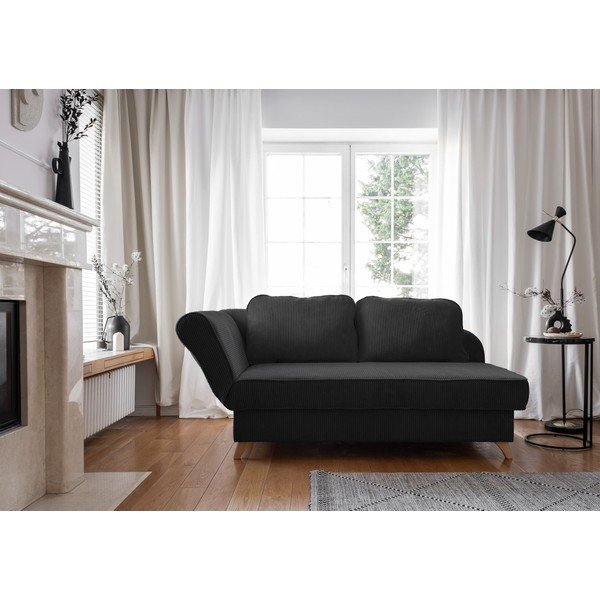 Antracīta pelēks velveta zvilnis (ar kreiso stūri) Chic Charlotte – Miuform-image-1