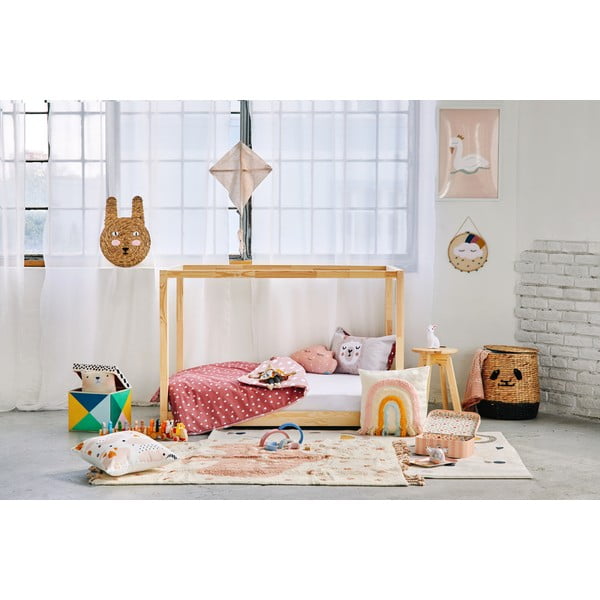 Kokvilnas bērnu gultas veļa 140x200 cm Lama – Bonami Selection-image-2