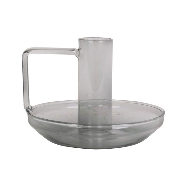 Pelēks stikla svečturis PT LIVING Mod-image-4