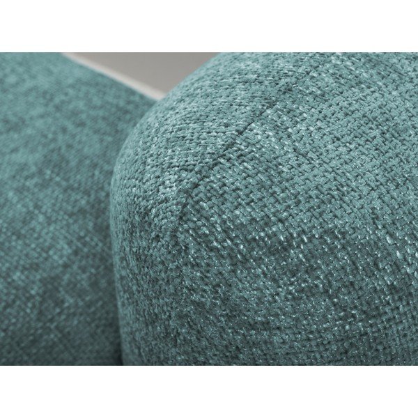 Zils salokāms stūra dīvāns no šenila auduma ar uzglabāšanas vietu (ar kreiso stūri/ar zvilni) Mele – Makamii-image-4