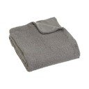 Pelēks pleds no Sherpa flīsa 130x160 cm Sherpa Bouclé – Casa Selección