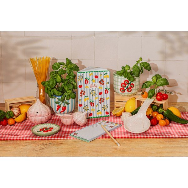 Keramikas ar rokām apgleznots puķu poda apvalks ø 12 cm Chilli – Sass & Belle-image-3