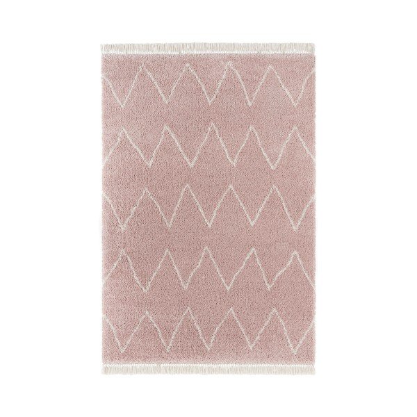 Rozā paklājs Mint Rugs Rotonno, 200 x 290 cm