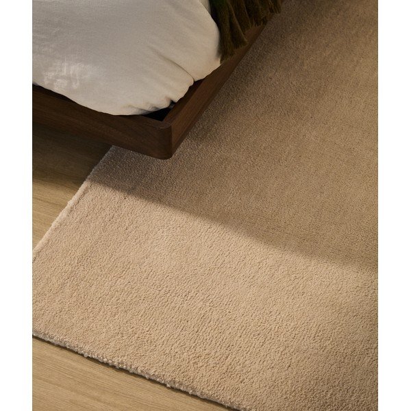 Krēmkrāsas celiņa paklājs 80x200 cm Empuries – Kave Home-image-2
