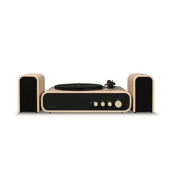 Bēšs un melns Crosley Gig Vinilplašu atskaņotājs-image-4