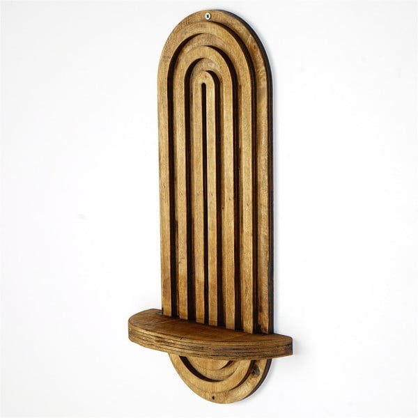 Dabīga toņa sienas plaukts 40 cm Raf – Kalune Design-image-2