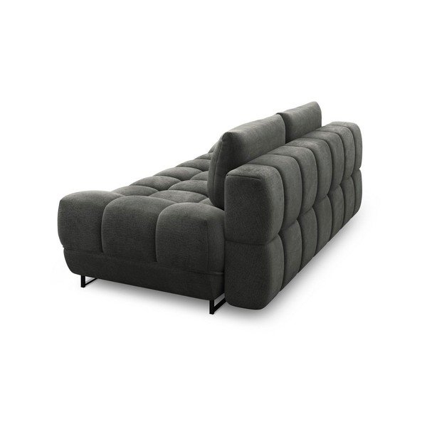 Tumši pelēks trīsvietīgs izlaižams dīvāns ar glabāšanas vietu Windsor & Co Sofas Cumulus-image-3