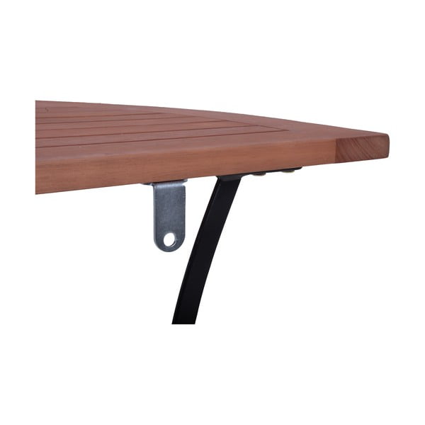 Eikalipta masīvkoka dārza sānu galdiņš 54x85 cm Wien – Garden Pleasure-image-3