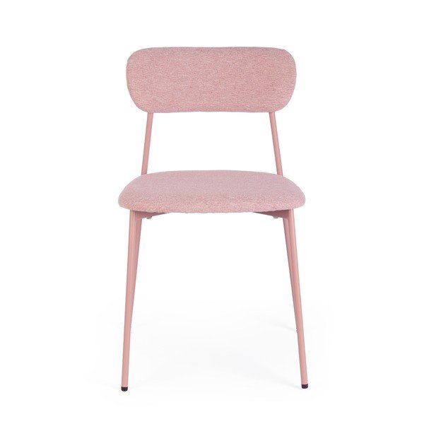 Rozā polsterēts pusdienu krēsls Inka – Yes Everyday-image-2