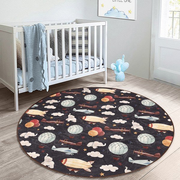 Bērnu paklājs ø 100 cm Comfort – Mila Home-image-4