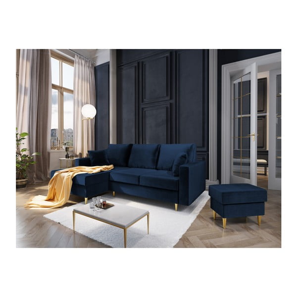 Zils pufs Mazzini Sofas Muguet, 60 x 45 cm-image-3