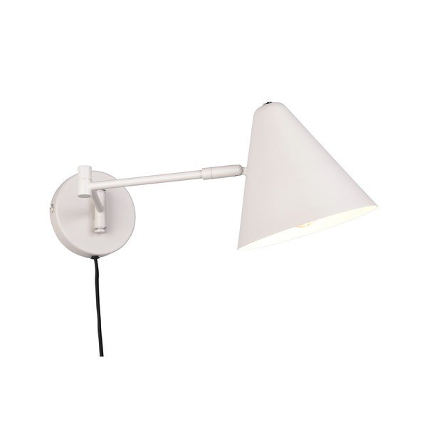 Ziloņkaula krāsas sienas lampa ar saliekamu konstrukciju ar vadu ø 15 cm Cosima – Trio-image-3