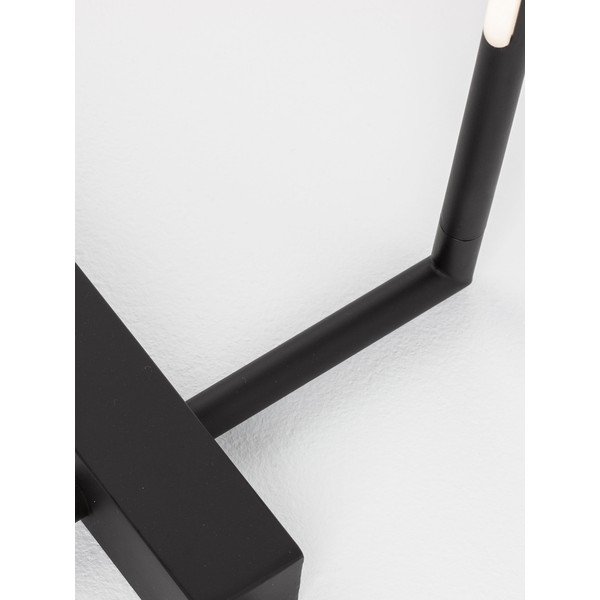 Melna metāla LED stāvlampa ar akrila stikla abažūru (augstums 140 cm) Raccio – Nova Luce-image-2