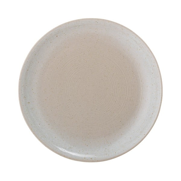 Krēmkrāsas keramikas šķīvis Bloomingville Taupe, ø 21,5 cm