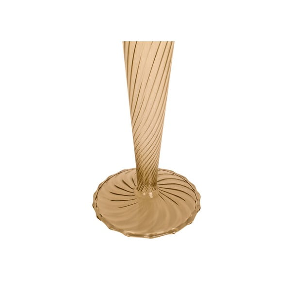 Gaiši brūns stikla svečturis PT LIVING Swirl, augstums 26,5 cm-image-4