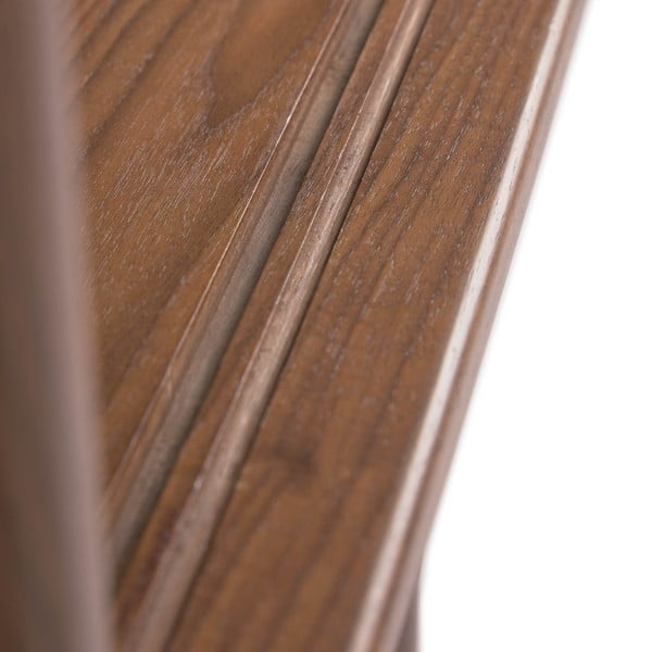 Grāmatplaukts ar valriekstu koka imitāciju Kave Home Carolin, 130 x 169 cm-image-4