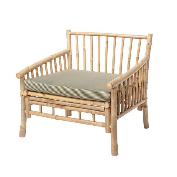 Dabīga toņa bambusa dārza atpūtas krēsls Sole – Bloomingville-image-4