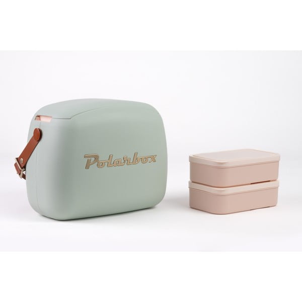Dūmakaini zaļa aukstumkaste 6 l Classic Gold – Polarbox