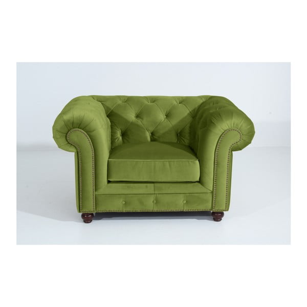 Zaļš krēsls Max Winzer Orleans Velvet