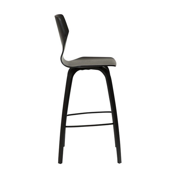 Melns bāra krēsls (sēdekļa augstums 75 cm) S.I.T – DAN-FORM Denmark-image-3