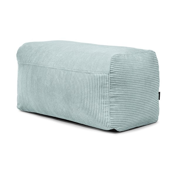 Piparmētru zaļš velveta sēžammaiss Plus 100 Lounge – SLOWDOWN