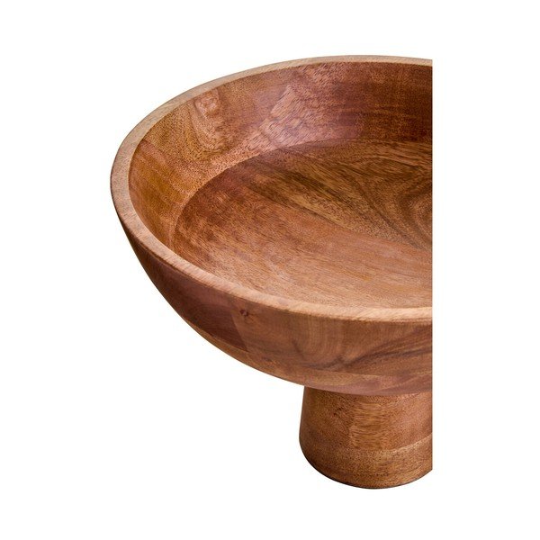 Dabīga toņa koka bļoda ø 27 cm Kara – Premier Housewares-image-4