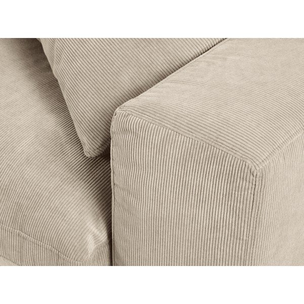 Bēša modulārā dīvāna stūra daļa Windsor & Co Sofas Galaxy, labais stūris-image-4
