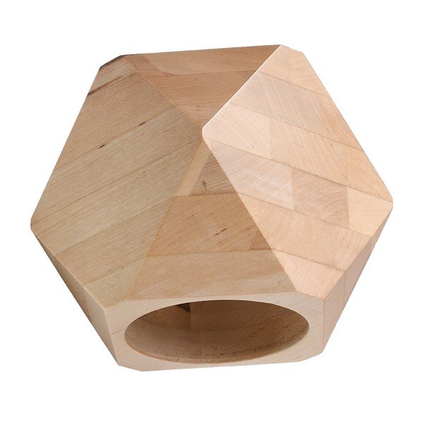 Dabīga toņa masīvkoka sienas lampa Vige – Sollux