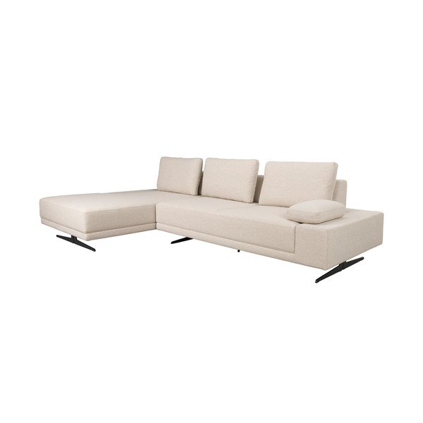 Krēmkrāsas stūra dīvāns (ar kreiso stūri) Shelly – Dutchbone-image-2