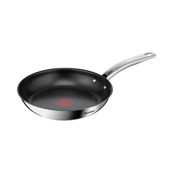 Nerūsējošā tērauda panna ar nelīpošu pārklājumu ø 24 cm Intuition B8170444 – Tefal